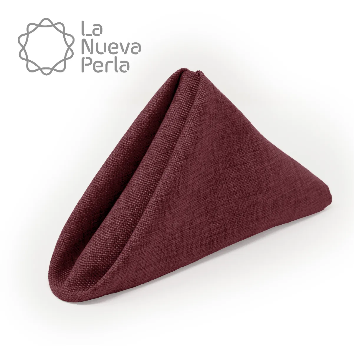 Servilleta Lino Ginebra 45x45 cm Tinto: imagen 1