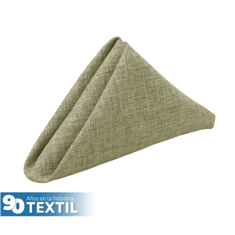 Servilleta Lino Ginebra 45x45 cm Verde Seco