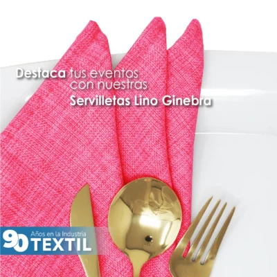 Servilleta Lino Ginebra 45x45 cm Fiusha: imagen 4