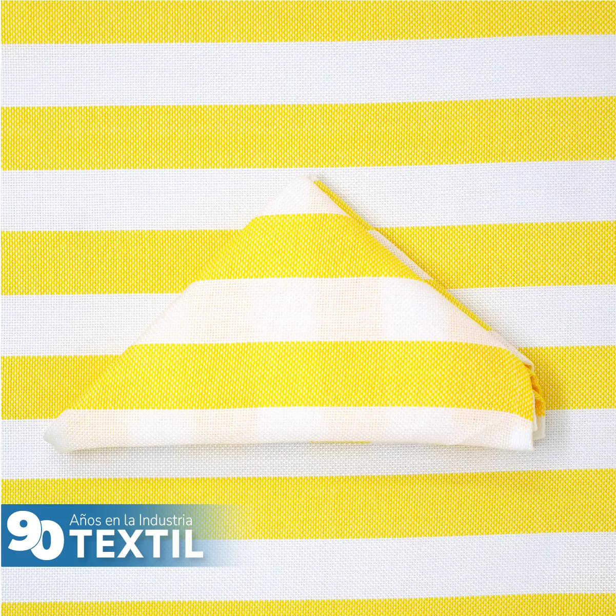 Servilleta Lino Ginebra 45x45 cm Rayas Amarilla: imagen 6