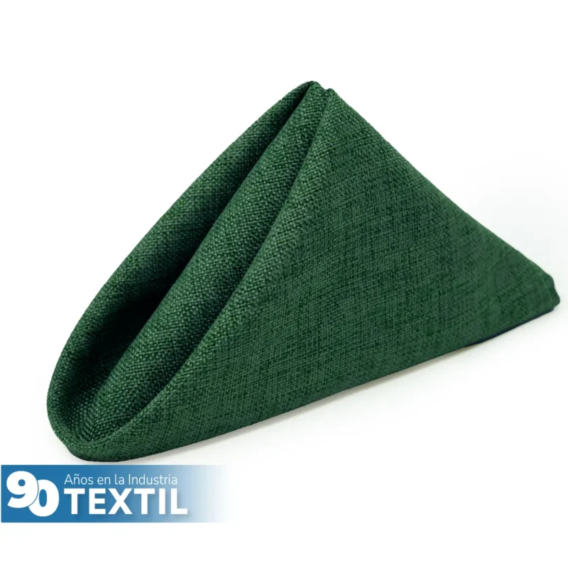 Servilleta Lino Ginebra 45x45 cm Verde Botella