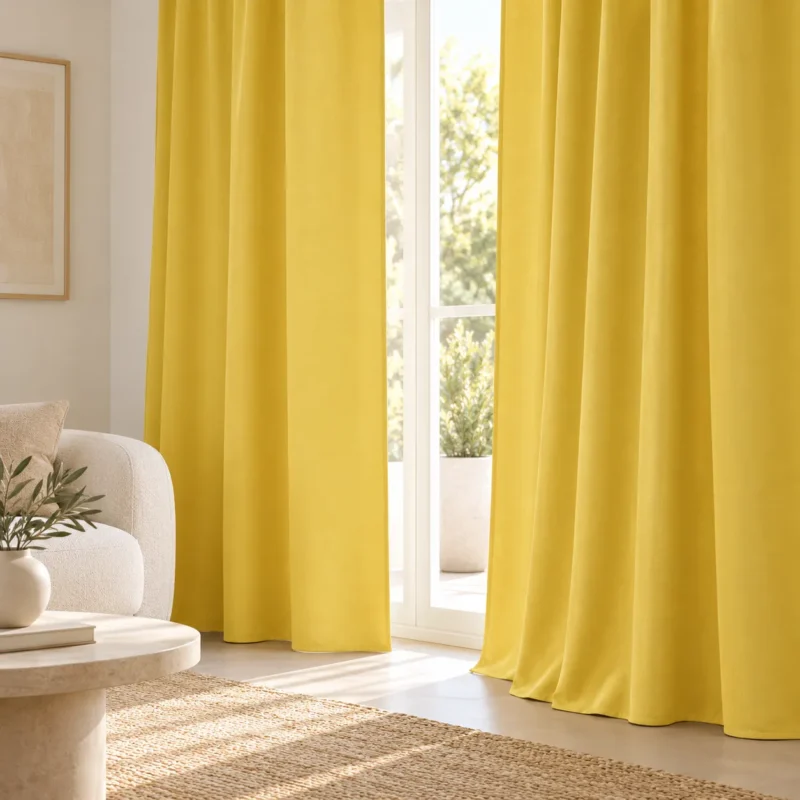 Loneta Z 1.50 M ancho Amarillo Mango