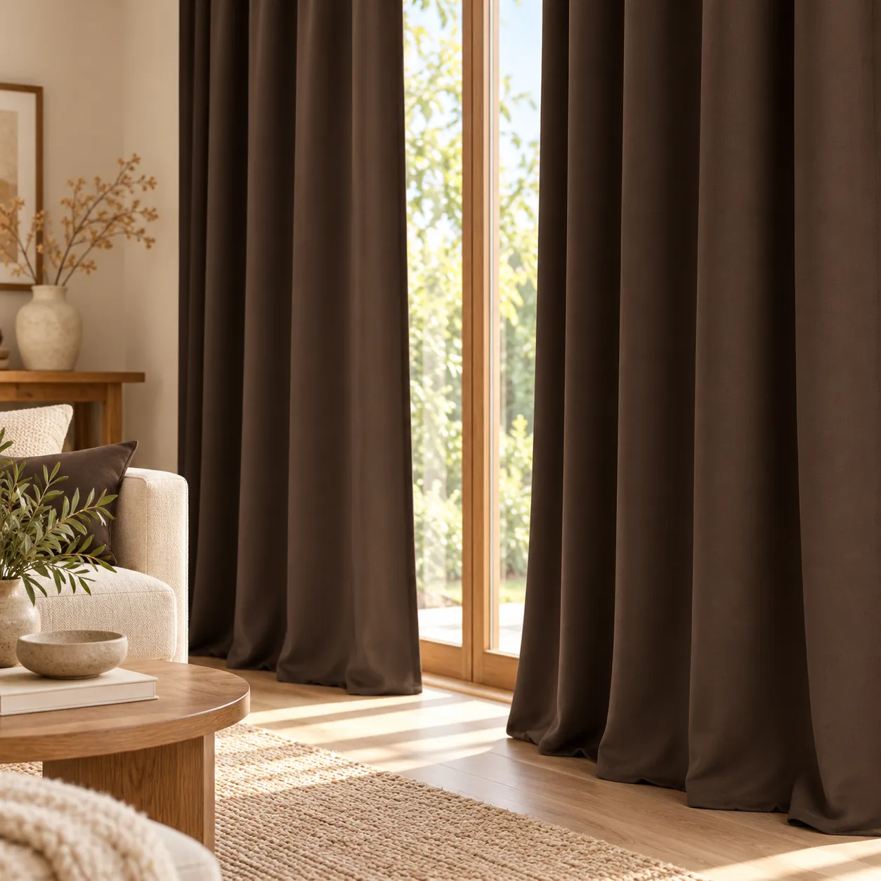 Loneta Z 1.50 M ancho Cafe Chocolate: imagen 3