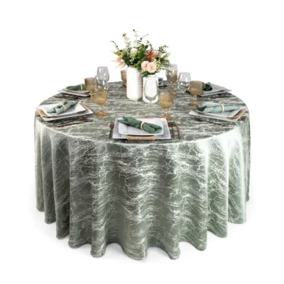 Mantel Yackard Luna Redondo YE-312 Verde: imagen 1