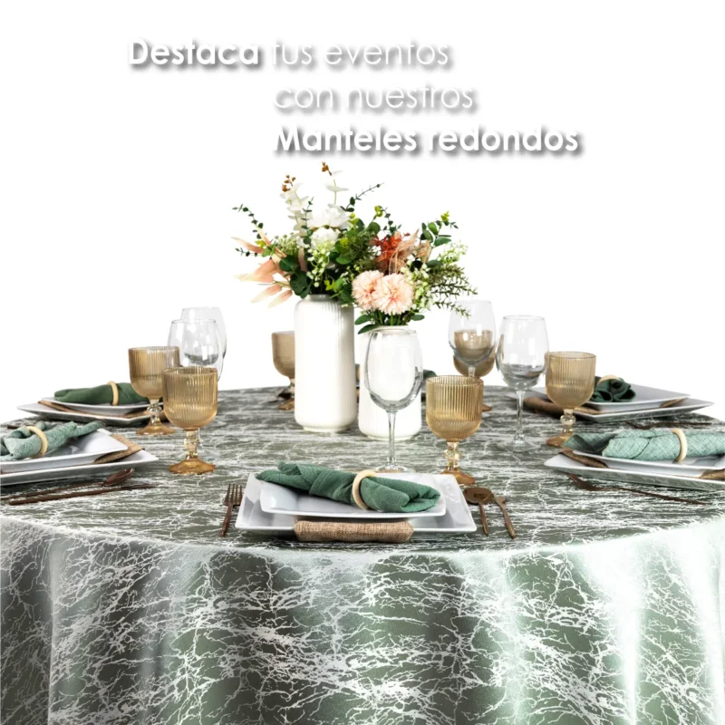 Mantel Yackard Luna Redondo YE-312 Verde