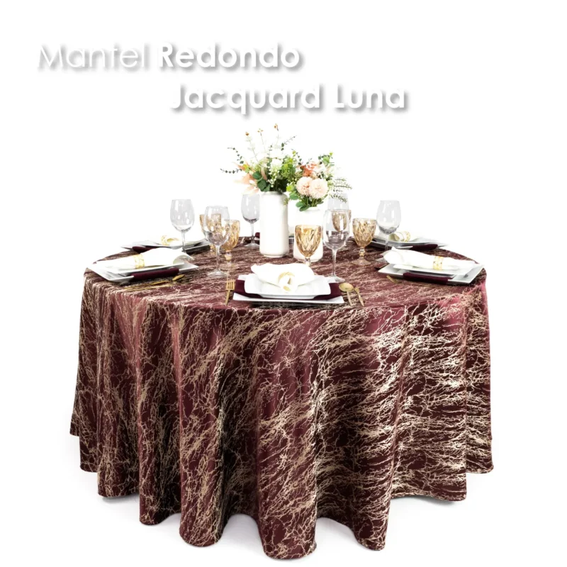 Mantel Yackard Luna Redondo YE-311 Vino