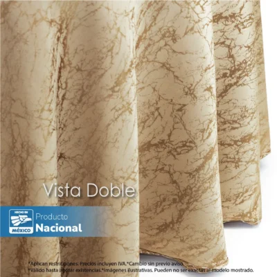 Mantel Yackard Luna Redondo YE-313 Oro: imagen 5