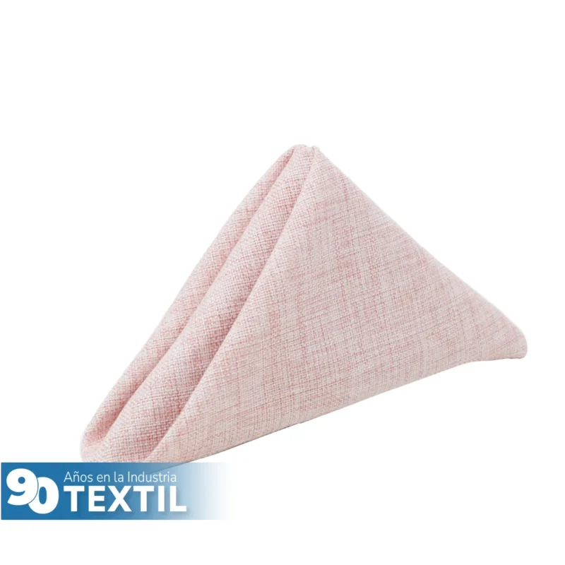 Servilleta Lino Ginebra 45x45 cm Palo de Rosa Claro
