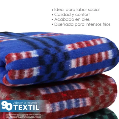 Cobertor Príncipe Viajero- 1.10 kg / 1.40 x 1.85 m: imagen 5