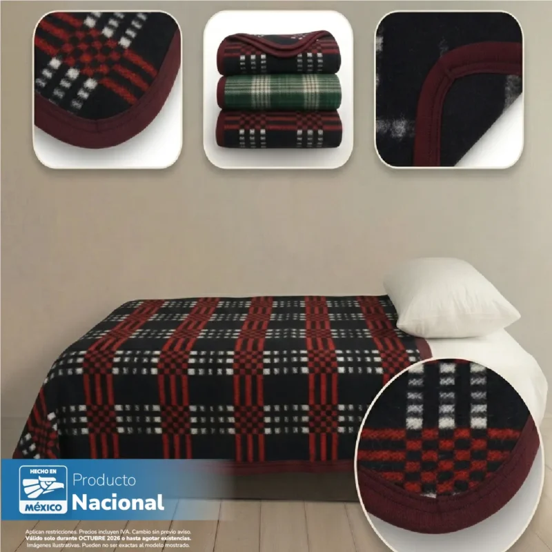 Cobertor Príncipe Viajero- 1.10 kg / 1.40 x 1.85 m
